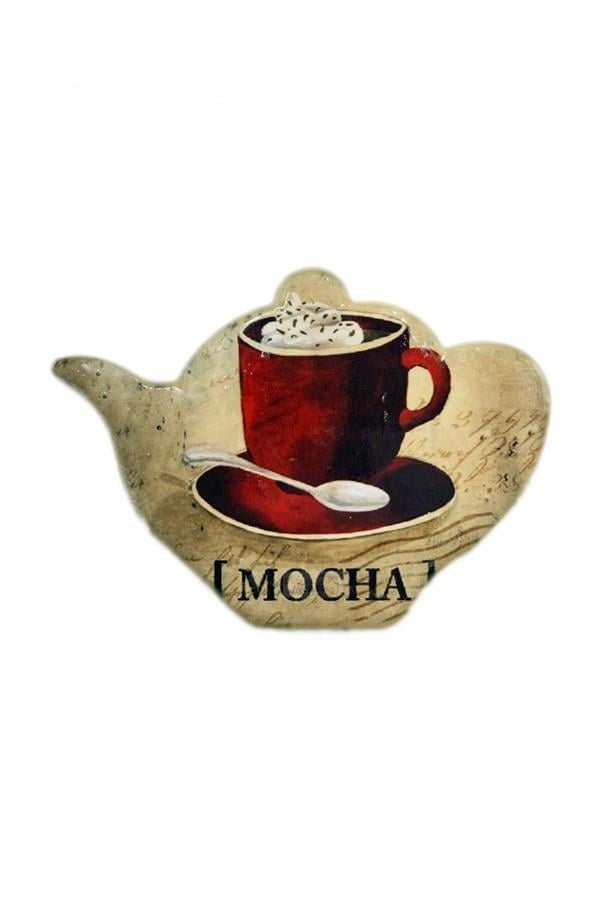 İtalyaDünyadan HediyelerITLYMGNMRC-25Keskin Hediyelik Eşya Ve Tekstilİtalya Mocha Temalı Buzdolabı Magneti No.1