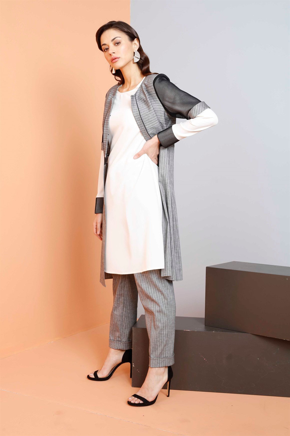 Anthractice - Triple Jacket Suit
