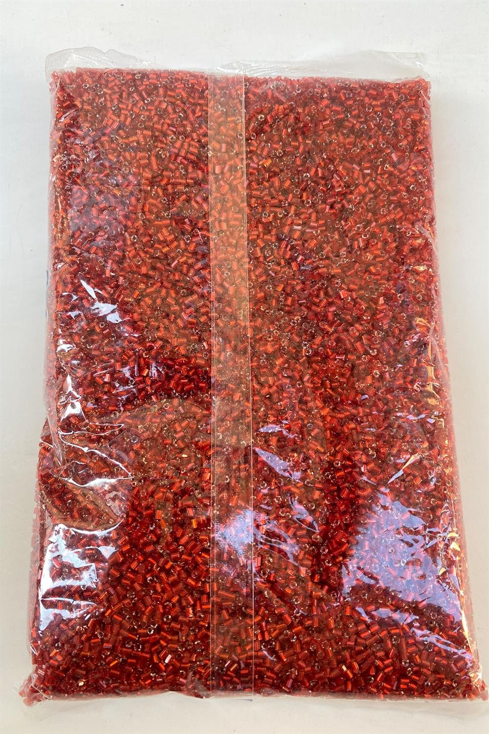Kırmızı Kesme Boncuk 2,5 mm 500 grm