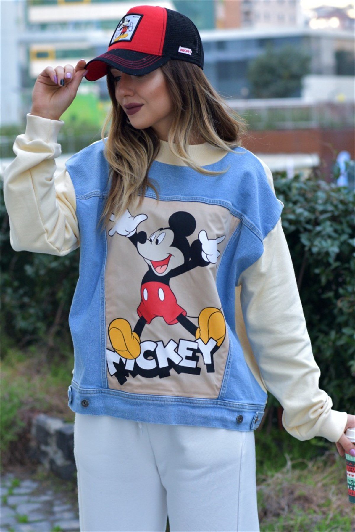 KoT Detaylı Mickey Sweat