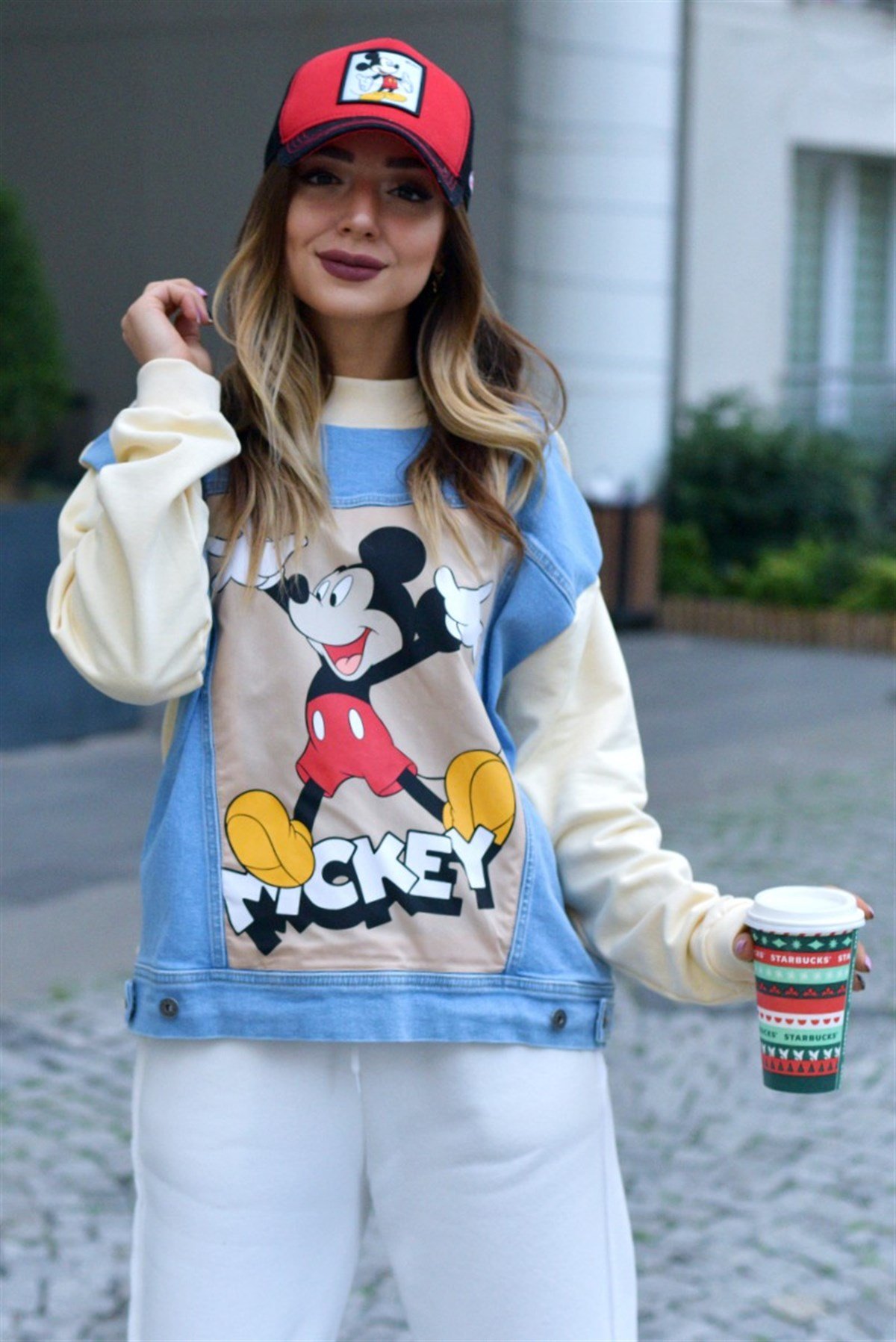 KoT Detaylı Mickey Sweat