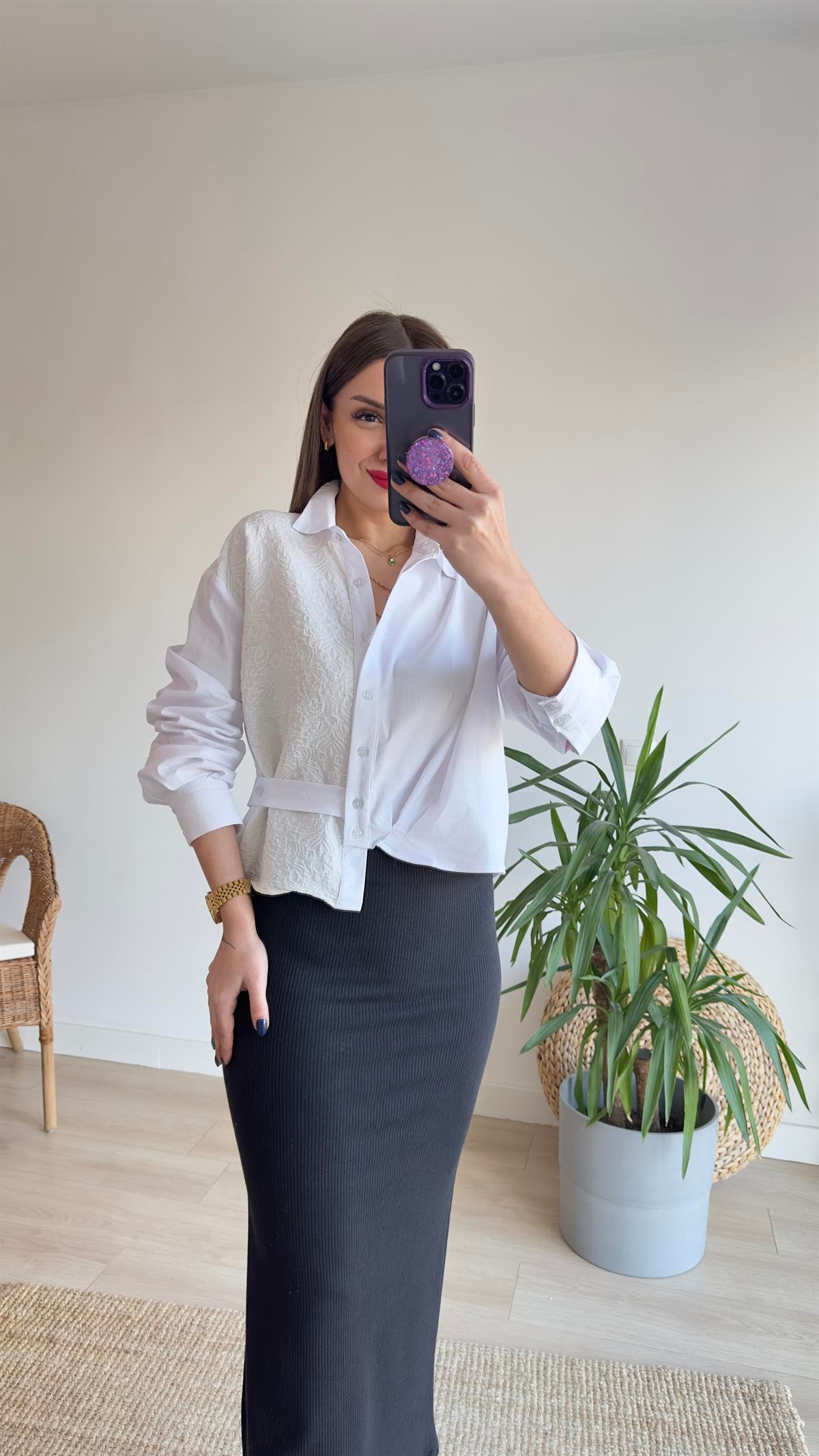 Marka Model Mix Beyaz Gömlek