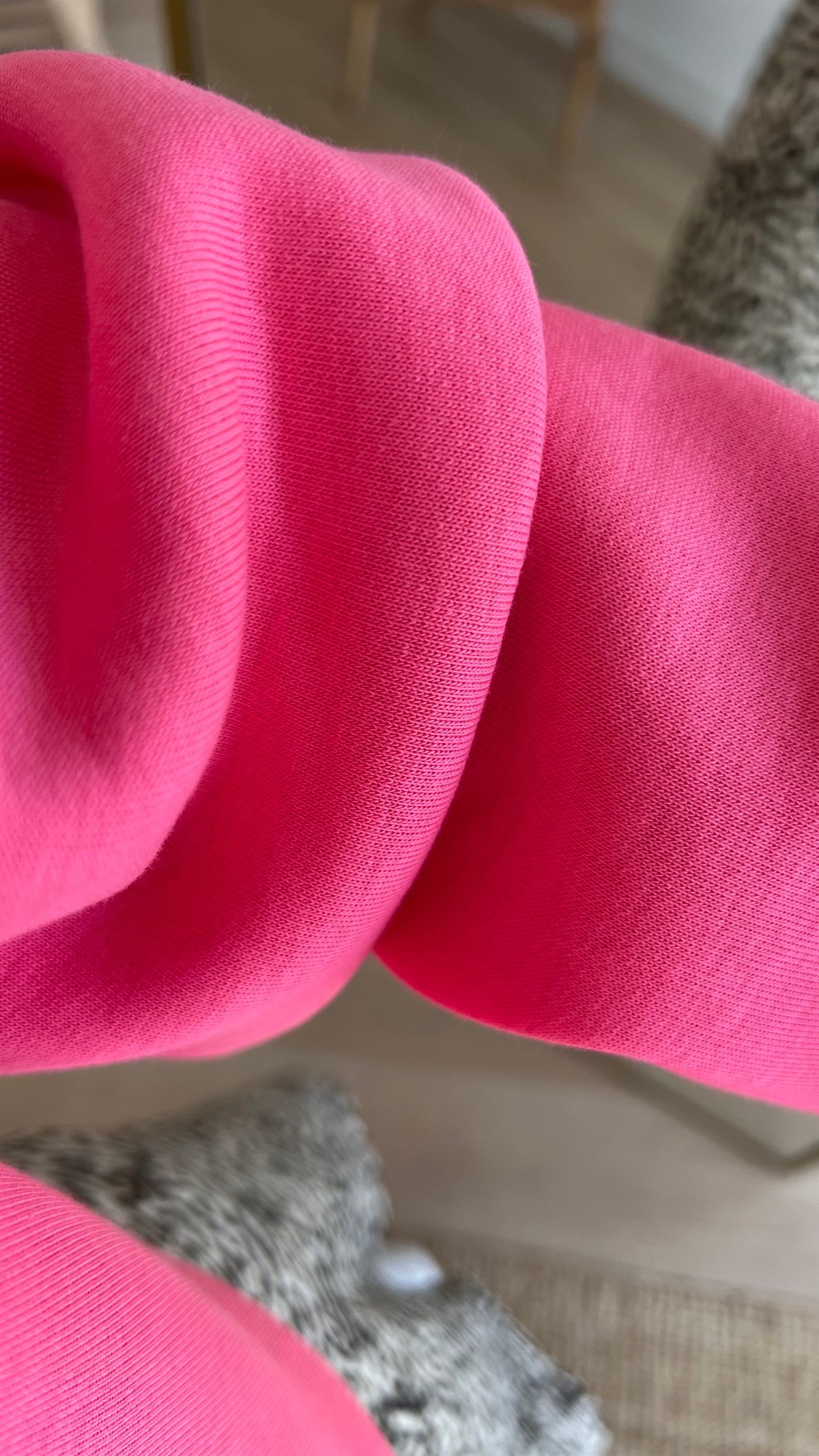 Ny Nakışlı Pembe Sweatshirt