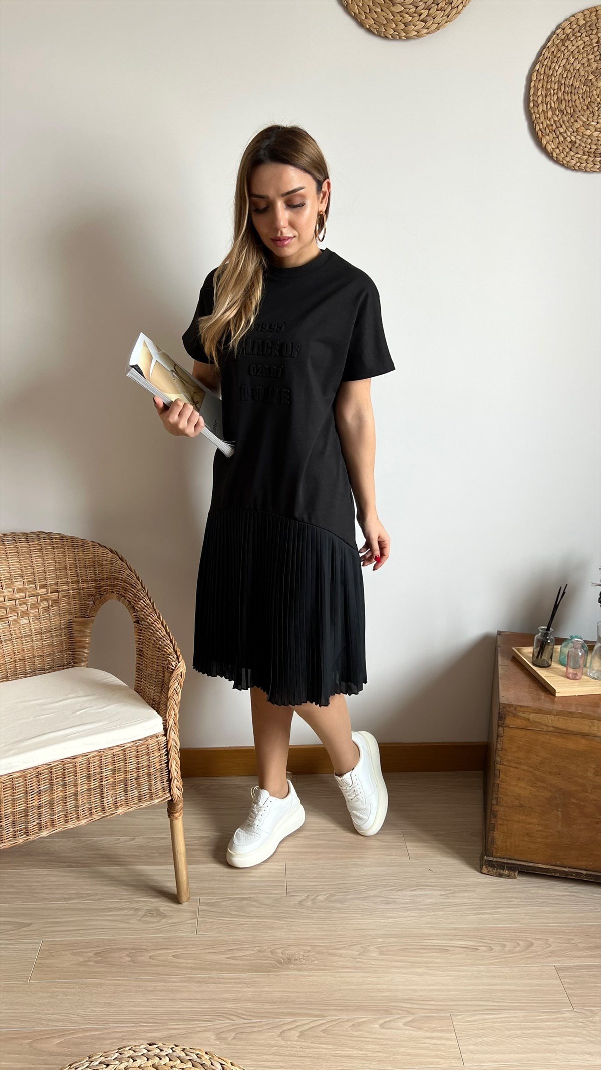 Twist Model Piliseli Elbise
