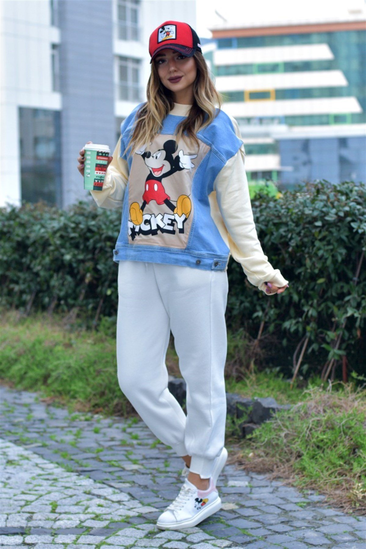 KoT Detaylı Mickey Sweat