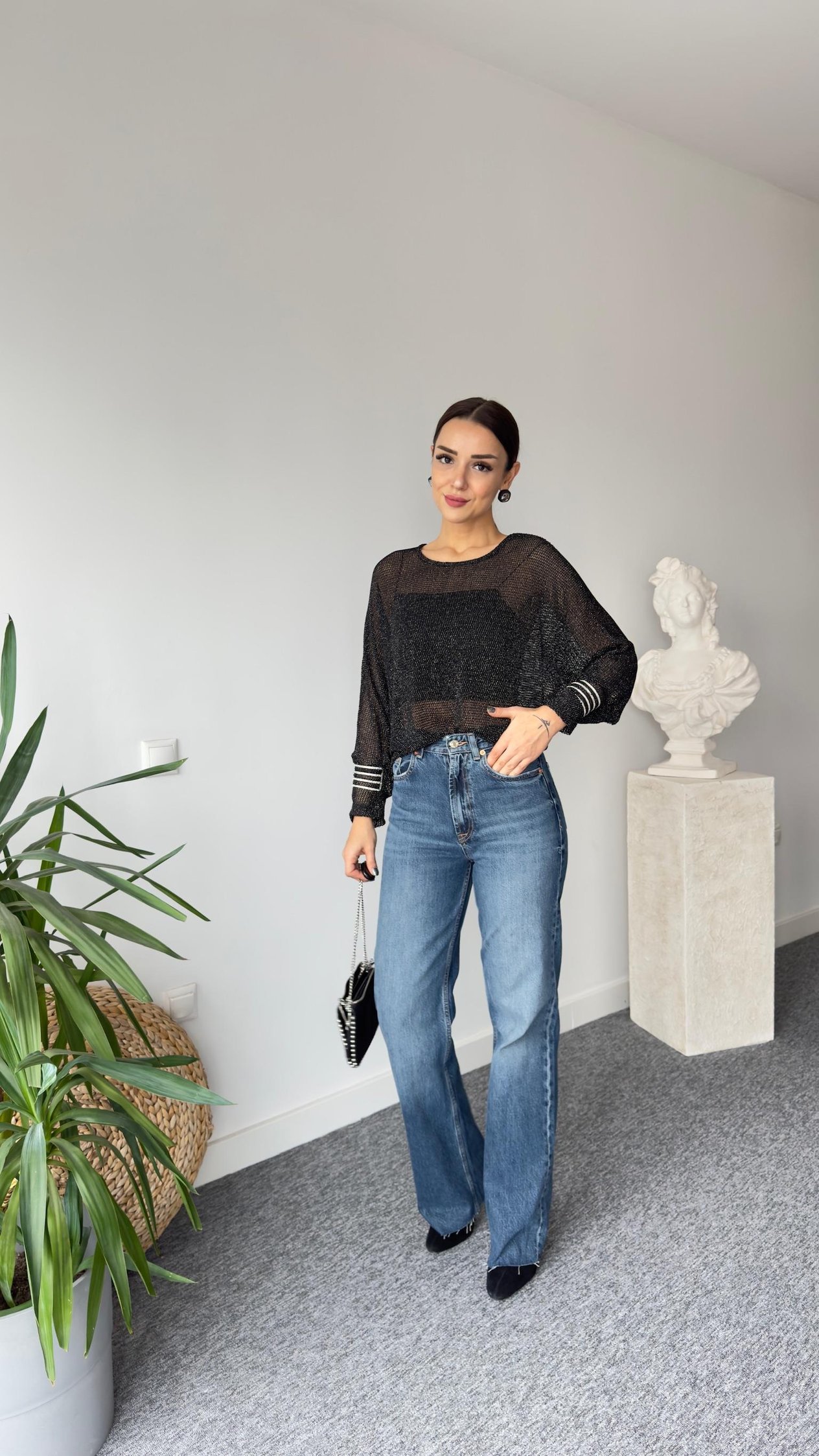 Zra Bol Paça Taşlamalı Jean