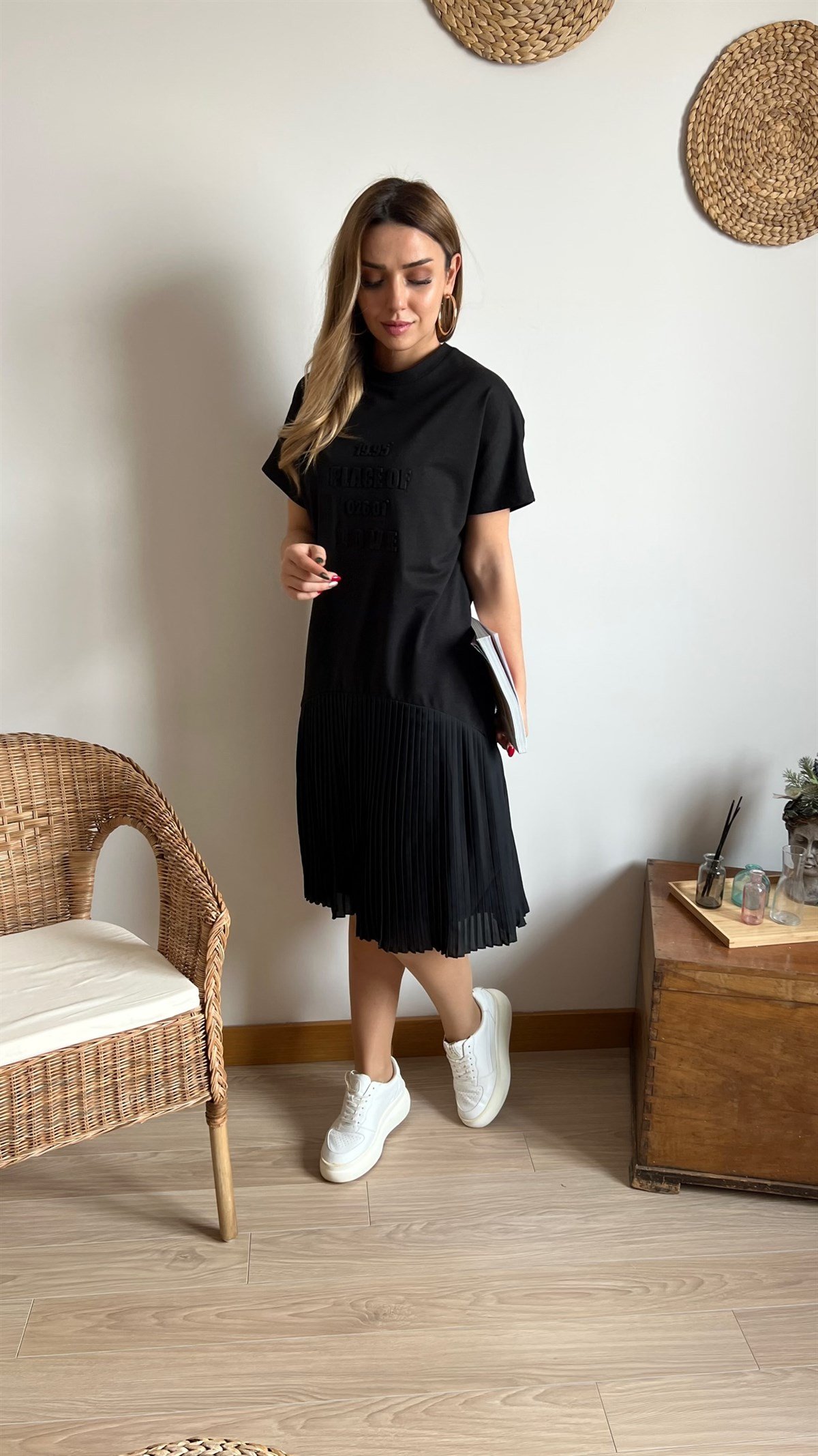 Twist Model Piliseli Elbise
