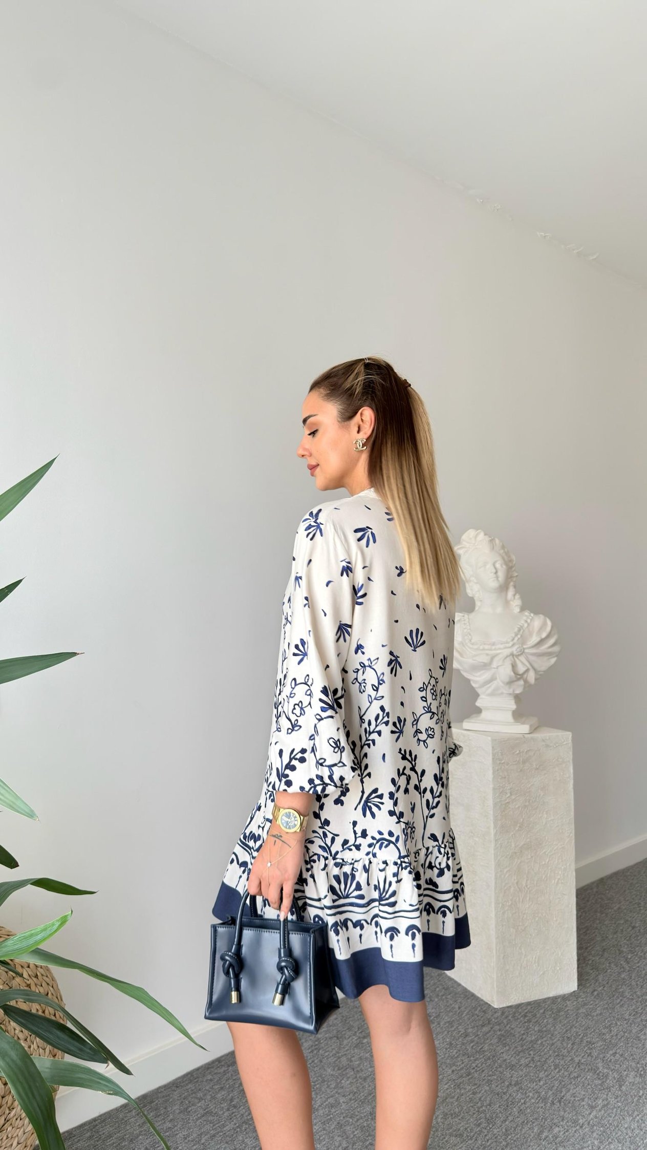 Zra Model Natural Bohem Elbise