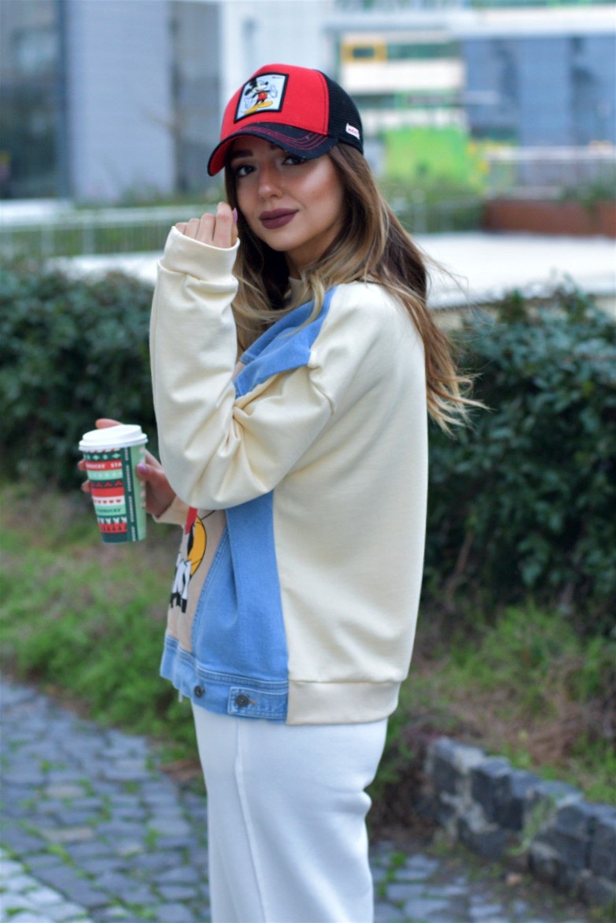 KoT Detaylı Mickey Sweat