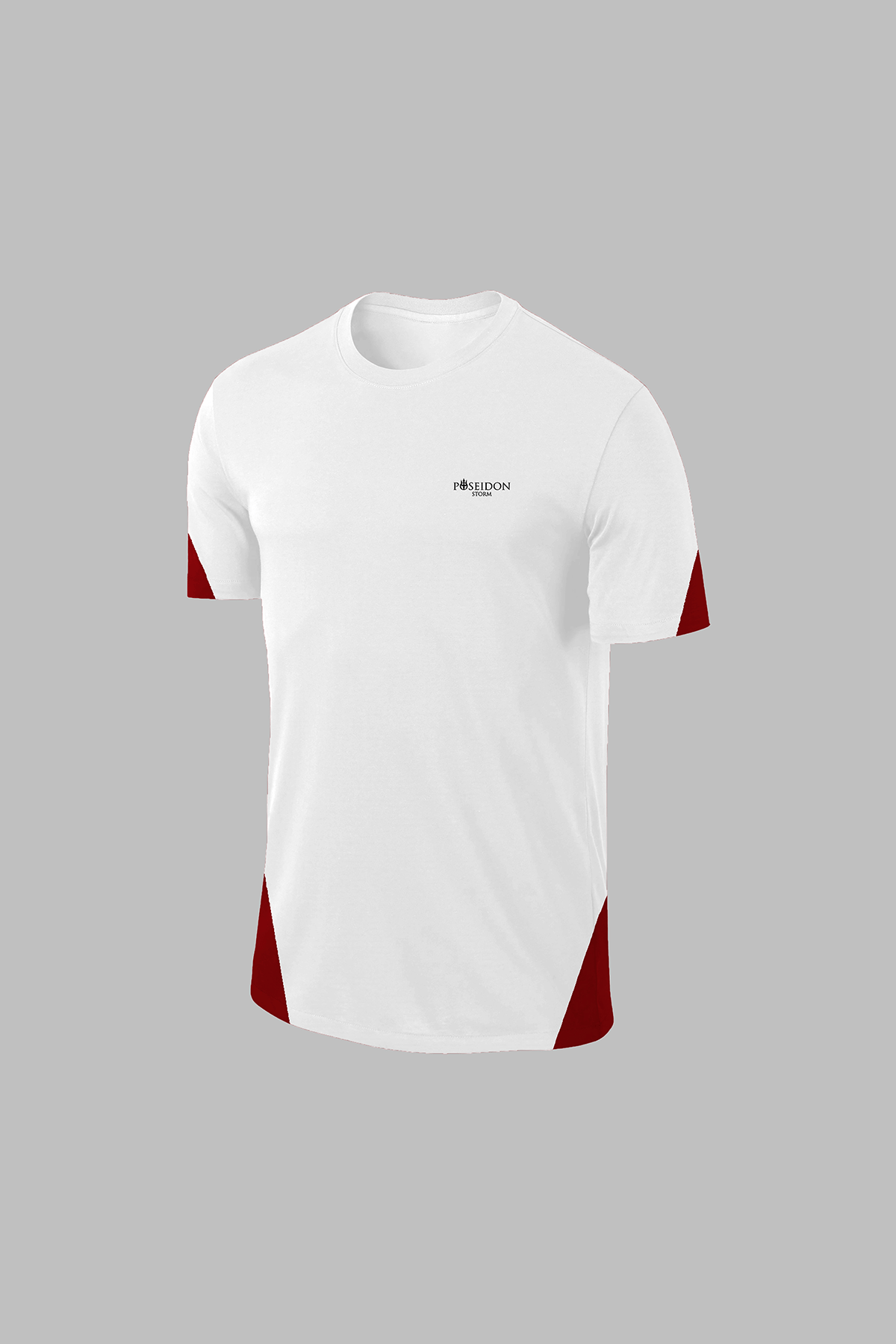 Büyük Beden Erkek Beyaz Dri-Fit Kumaş Baskısız Bisiklet Yaka Kısa Kol Konforlu Alt Üst Takım Şort Tişört Seti (4XL-10XL)
