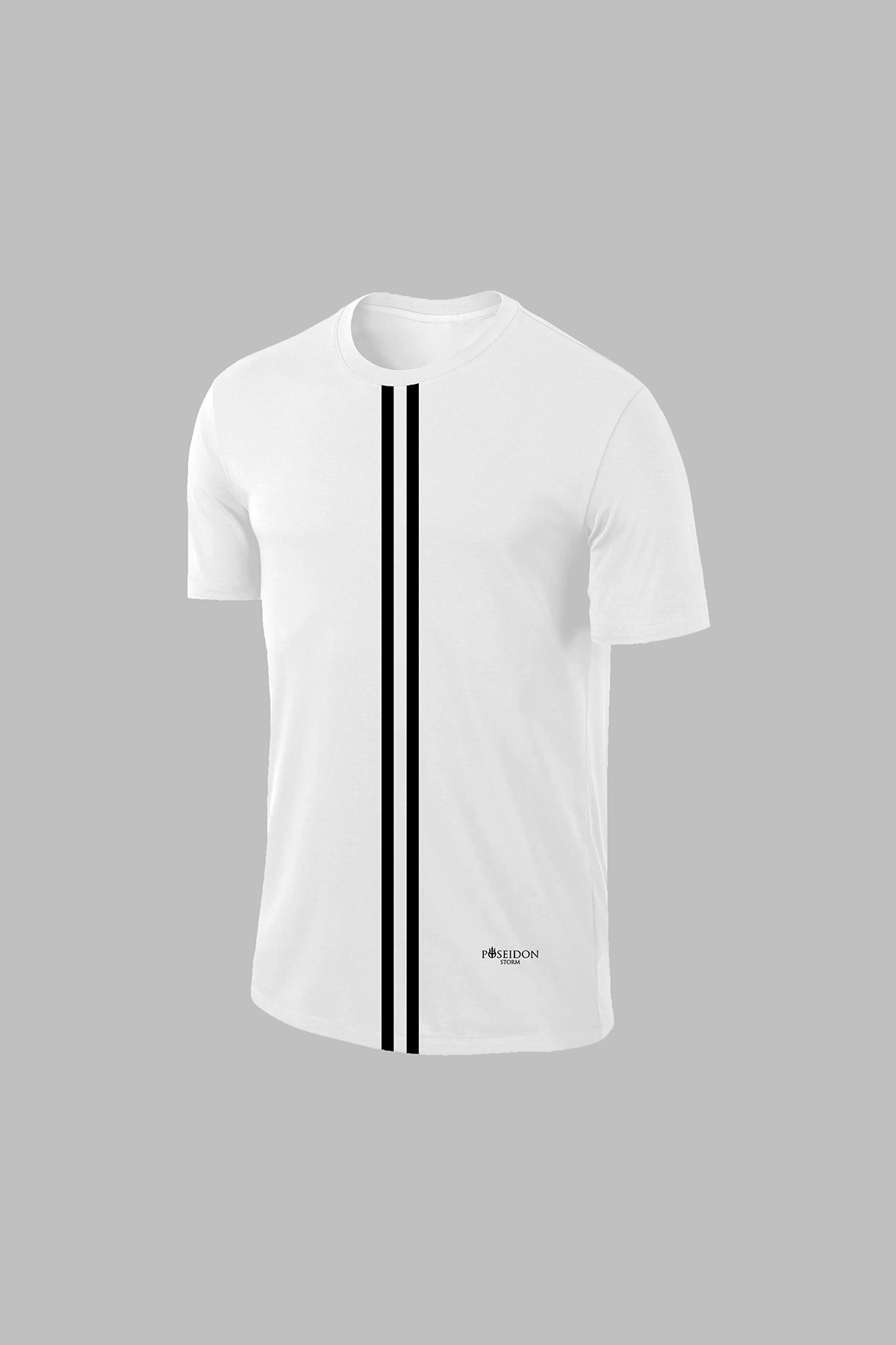 Büyük Beden Erkek Beyaz Dri-Fit Kumaş Baskısız Yuvarlak Yaka Kısa Kol Tişört Şort Alt Üst Takımı  (4XL-10XL)