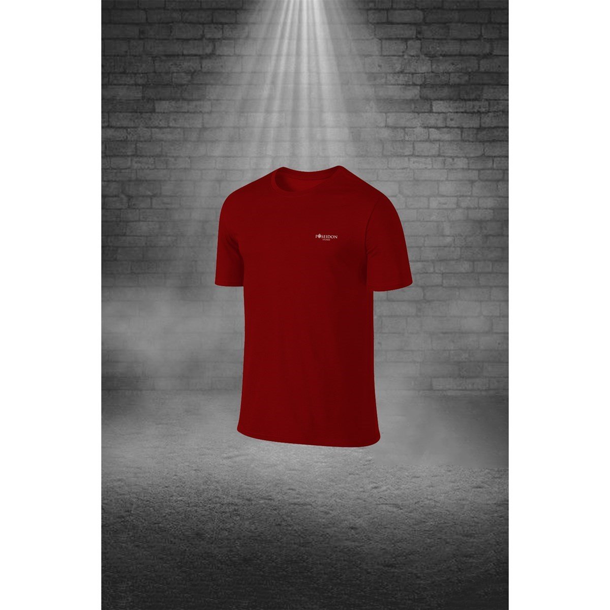 Büyük Beden Erkek Bordo Dri-Fit Kumaş Cepli Baskısız Bisiklet Yaka Yürüyüş için Tişört Şort Alt Üst İkili Takım 4XL-10XL