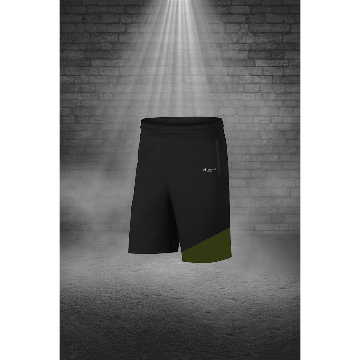 Büyük Beden Erkek Siyah Dri-Fit Kumaş Yürüyüş ve Koşu için Konforlu Cepli Kısa Kol Tişört Şort İkili Takım  4XL-10XL