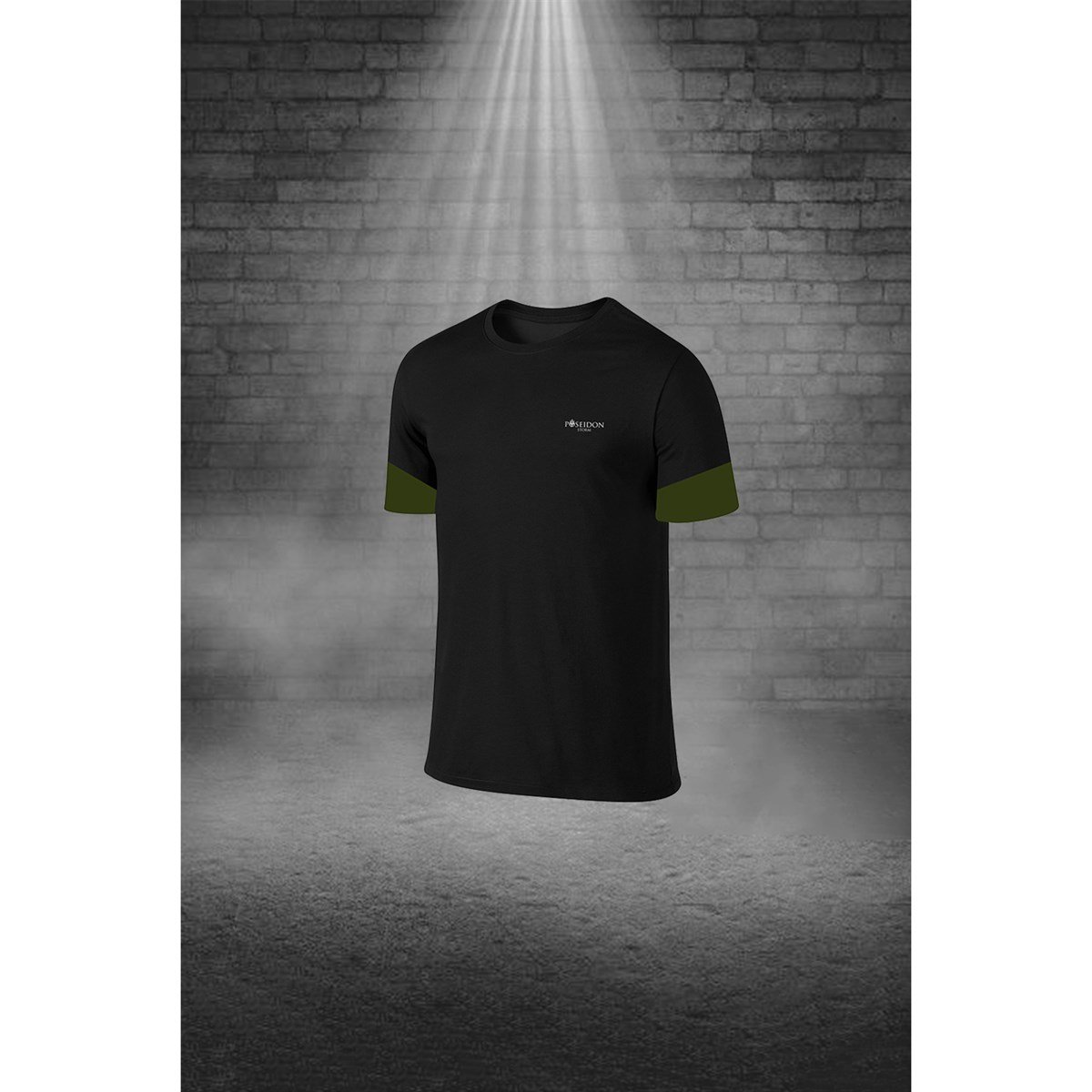 Büyük Beden Erkek Siyah Dri-Fit Kumaş Yürüyüş ve Koşu için Konforlu Cepli Kısa Kol Tişört Şort İkili Takım  4XL-10XL