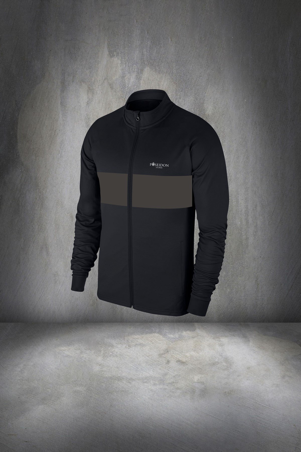 Büyük Beden Erkek Siyah Günlük Sporcu Eşofman Takımı 4XL-10XL - haki ön detay - M12