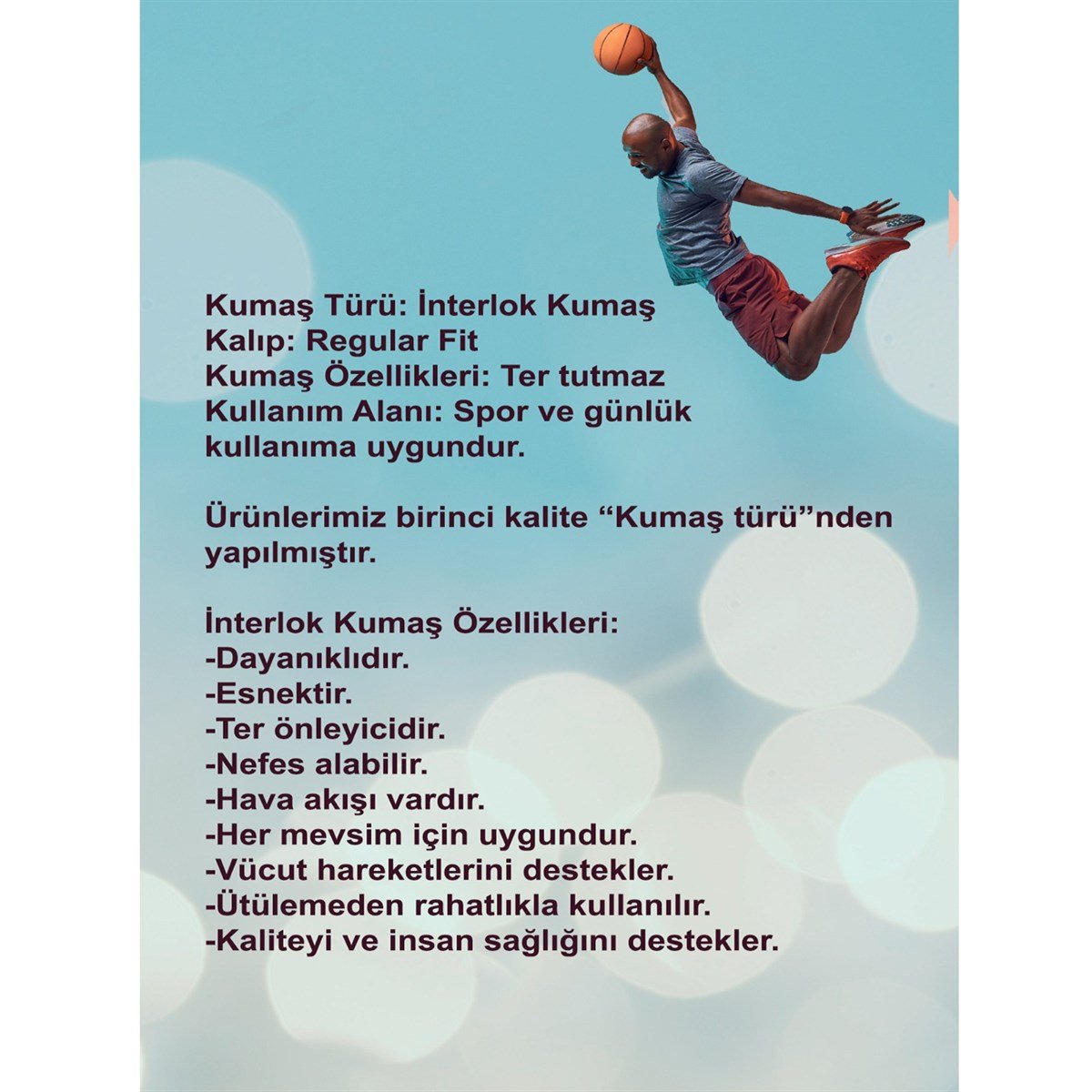 Erkek  İnterlok Kumaş Rahat Cepli  Eşofman Takımı S-3XL