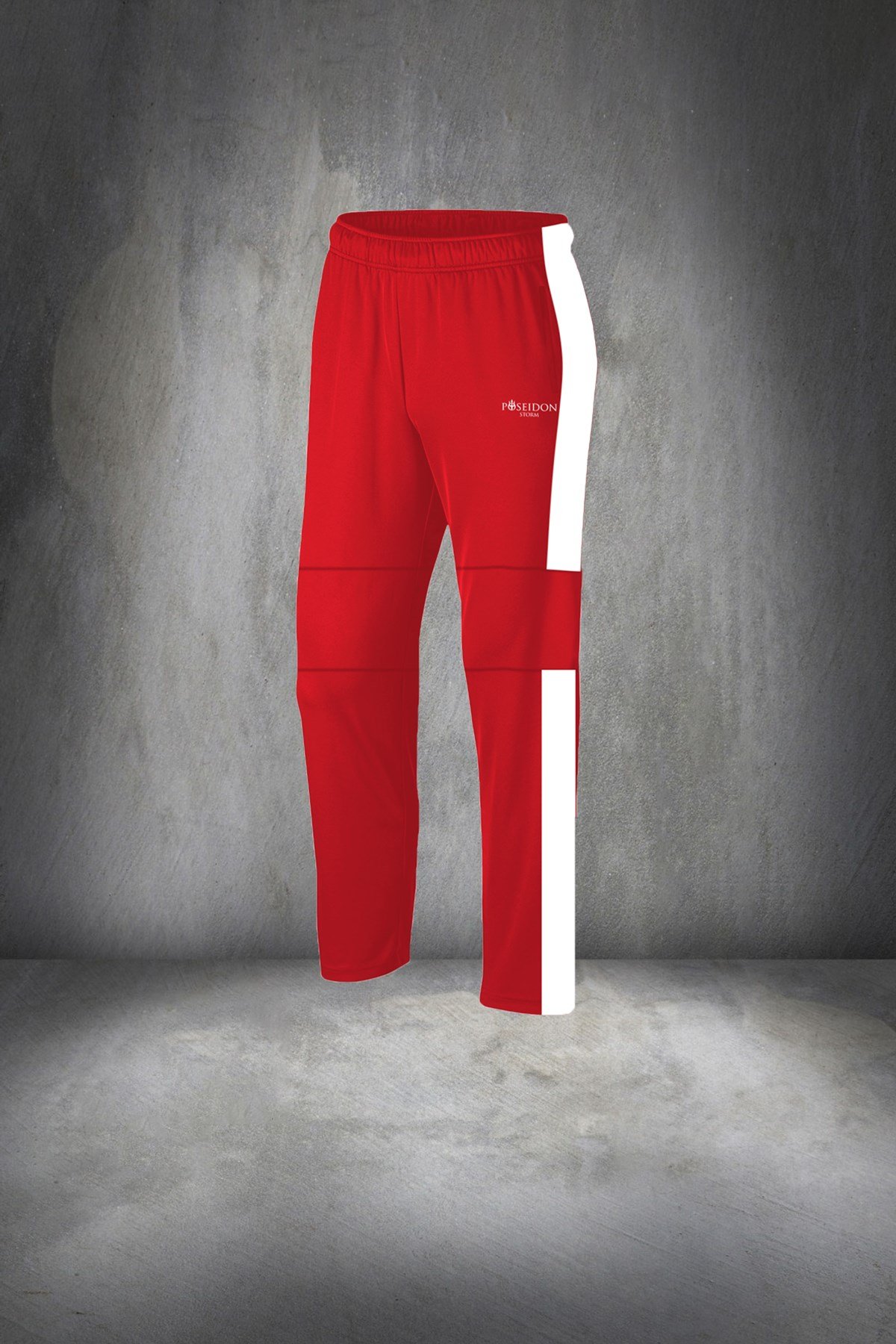 Erkek Kırmızı Günlük Sporcu Eşofman Takımı S-3XL - parçalı tek bant - M15