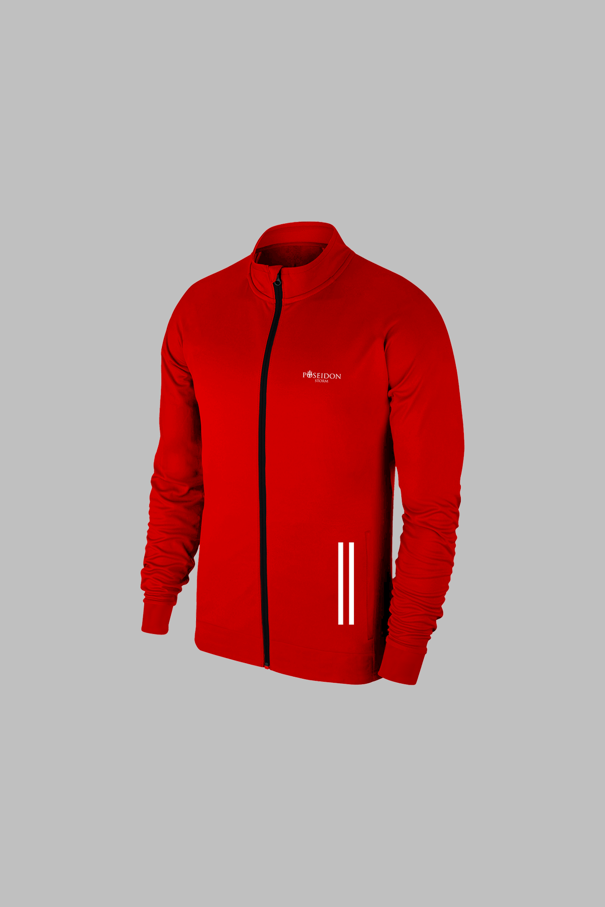 Erkek Kırmızı Yeni Supra Penye Kumaş Fermuarlı Özel Üst Alt Eşofman Günlük Giyim Takımı S-3XL