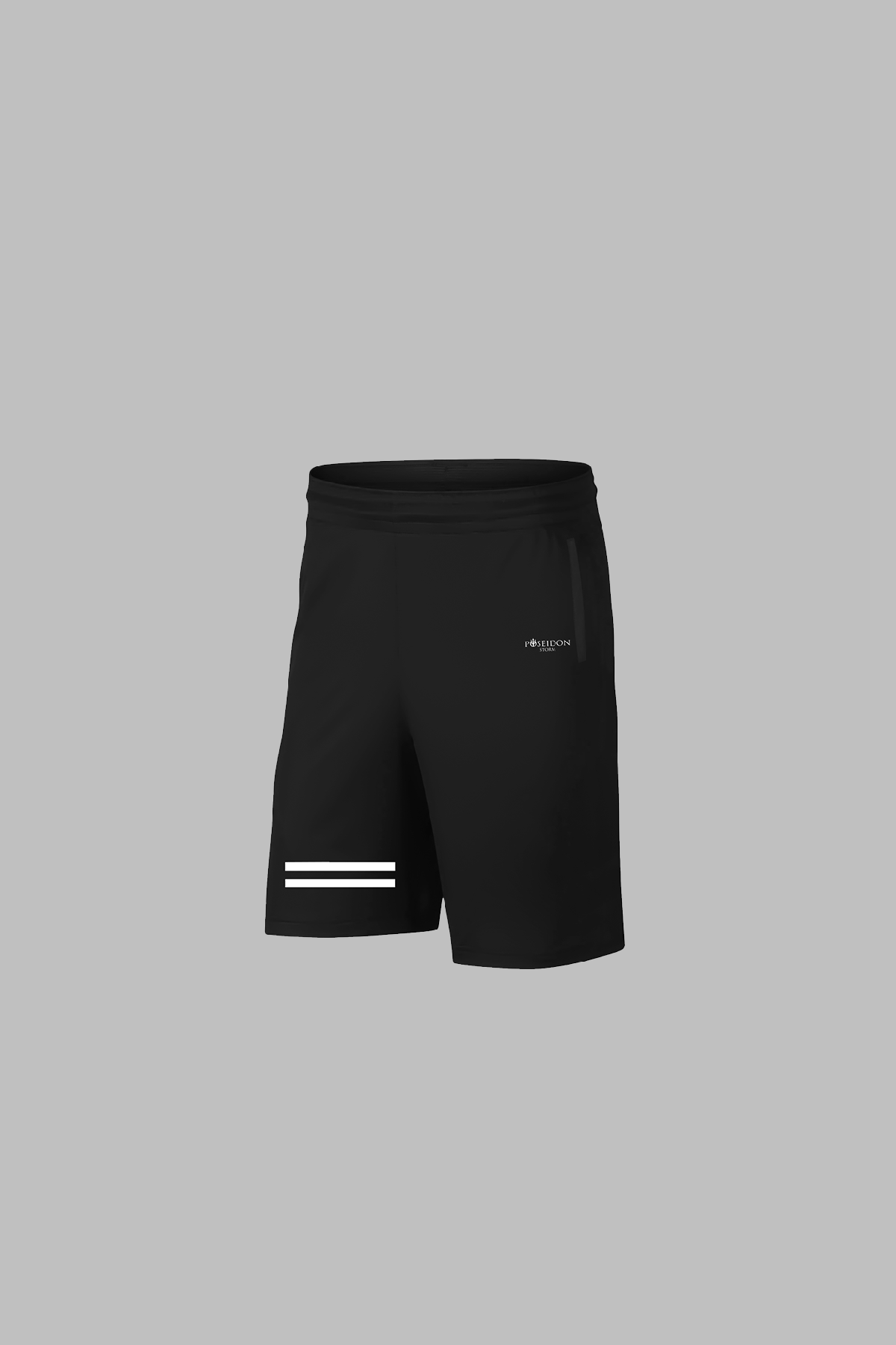 Erkek Mavi Dri-Fit Kumaş Spor için Konforlu Cepli Kısa Kol Tişört Şort İkili Takım (S-3XL)