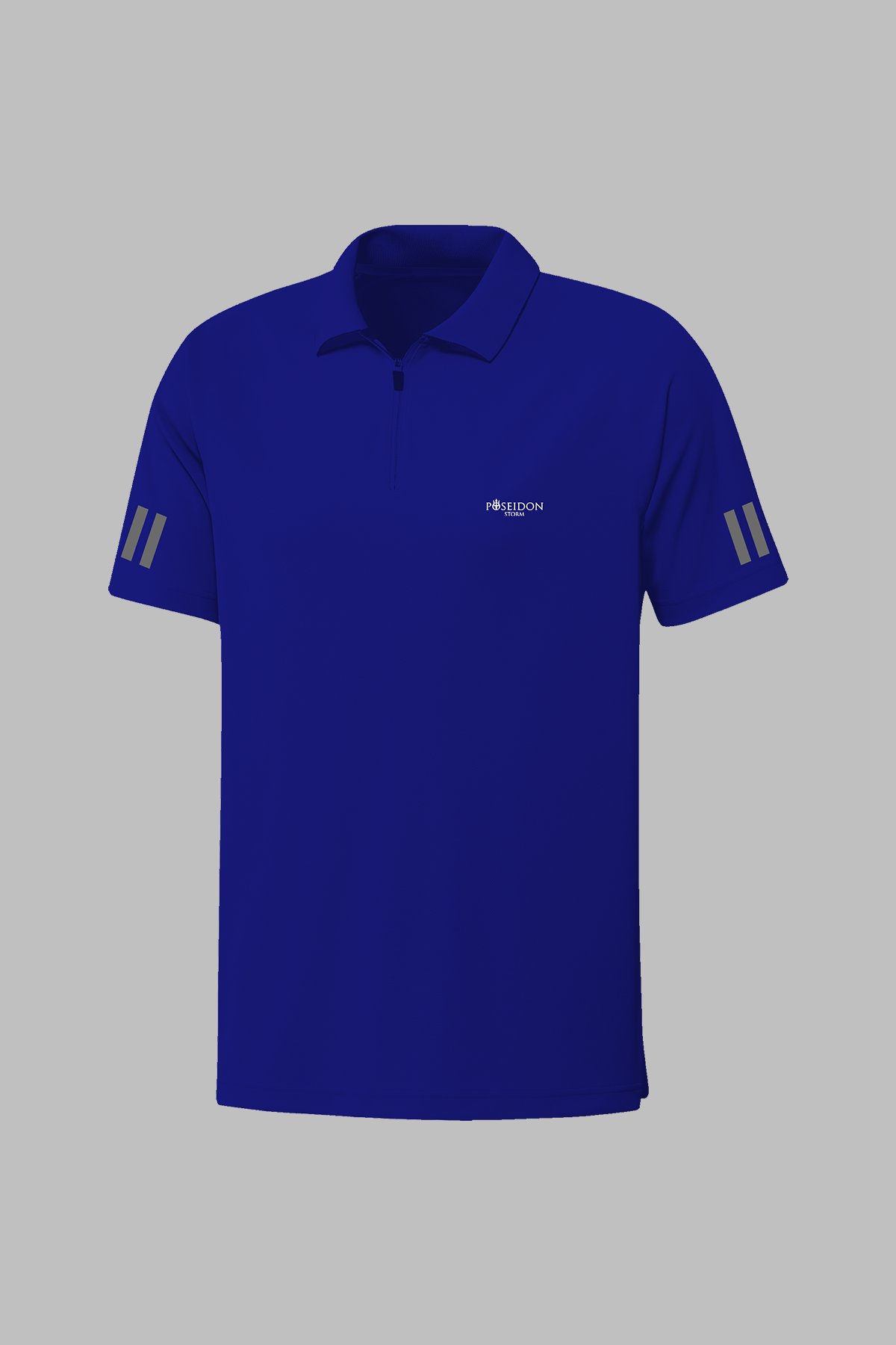 Erkek Mavi Vision Prı Kumaş Fit Düz Kısa Kol Tişört S-3XL