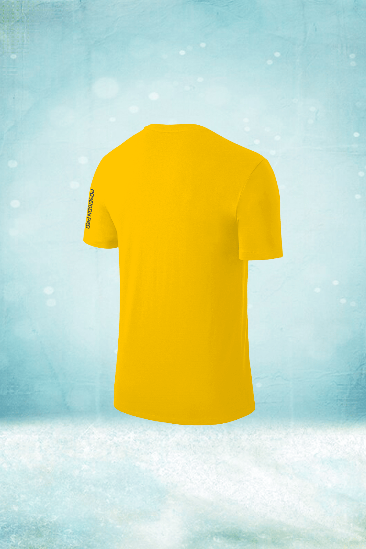 Erkek Sarı Dri-Fit Kumaş Baskısız Yuvarlak Yaka Kısa Kol T-shirt S-3XL
