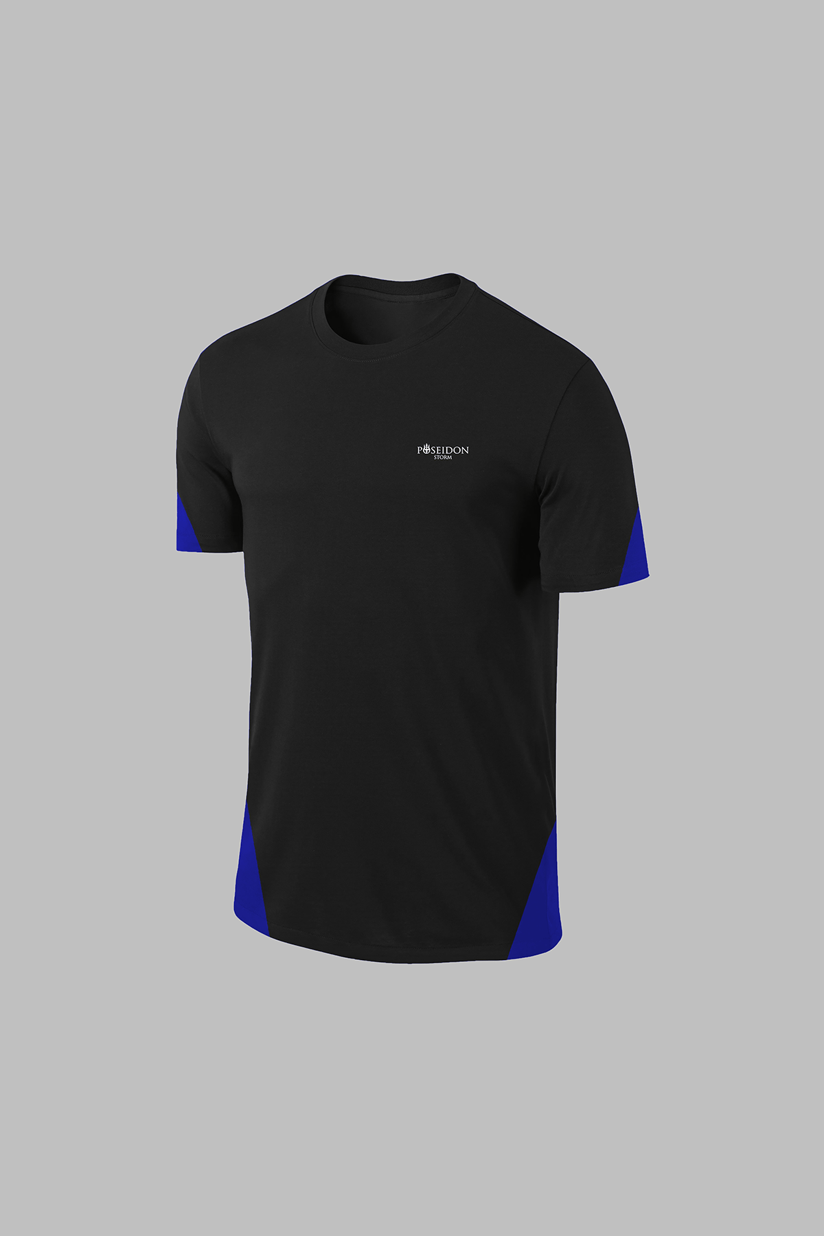 Erkek Siyah Dri-Fit Kumaş Antrenman ve Koşu için Konforlu Cepli Kısa Kol Tişört Şort İkili Takım (S-3XL)