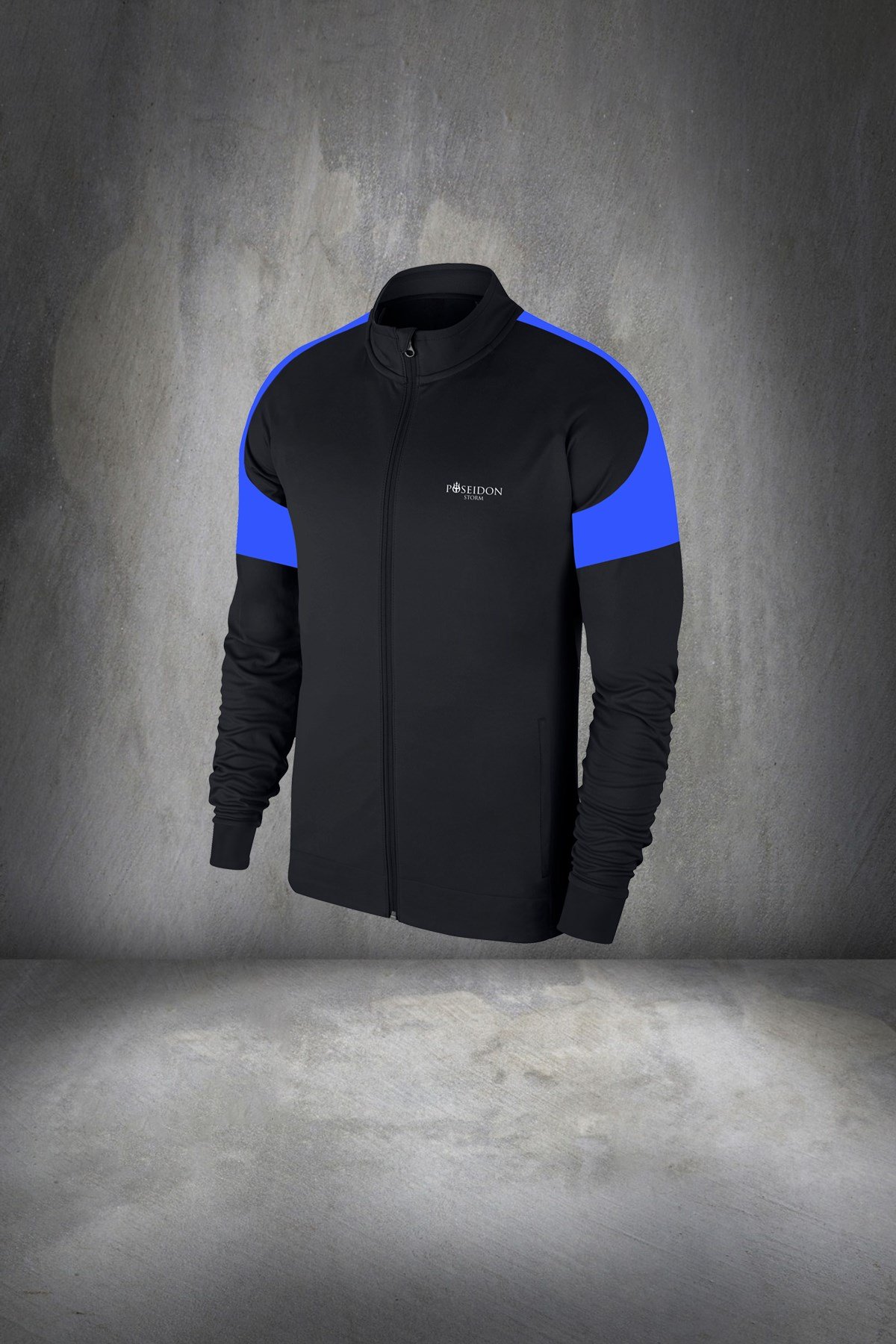 Erkek Siyah Günlük Sporcu Eşofman Takımı S-3XL mavi rütbe - M9