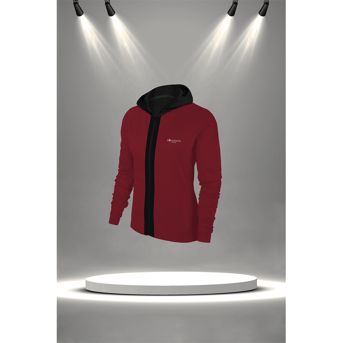 Kadın Bordo İnterlok Kumaş Her Mevsim Yürüyüş Koşu Eşofman Seti  (S-3XL)