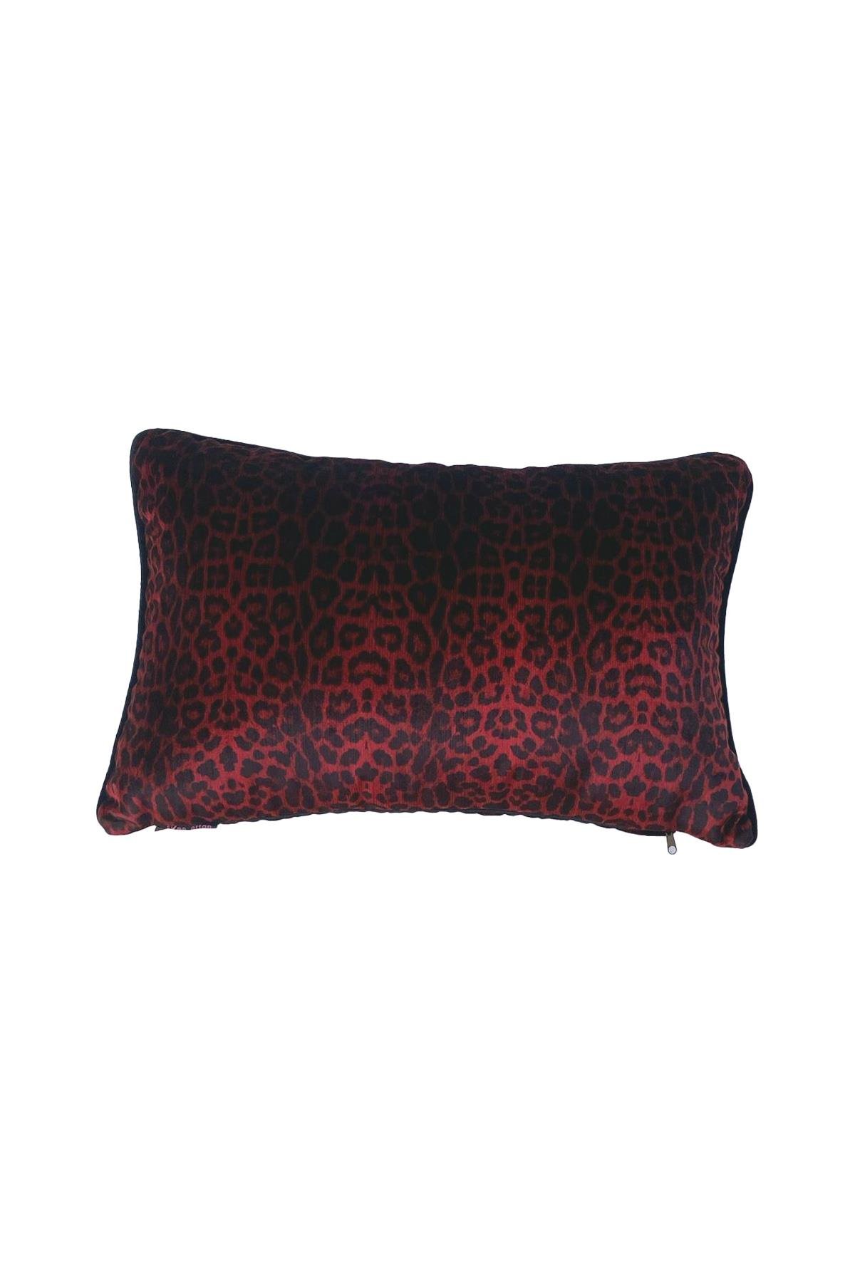 Leopar Desenli Yastık