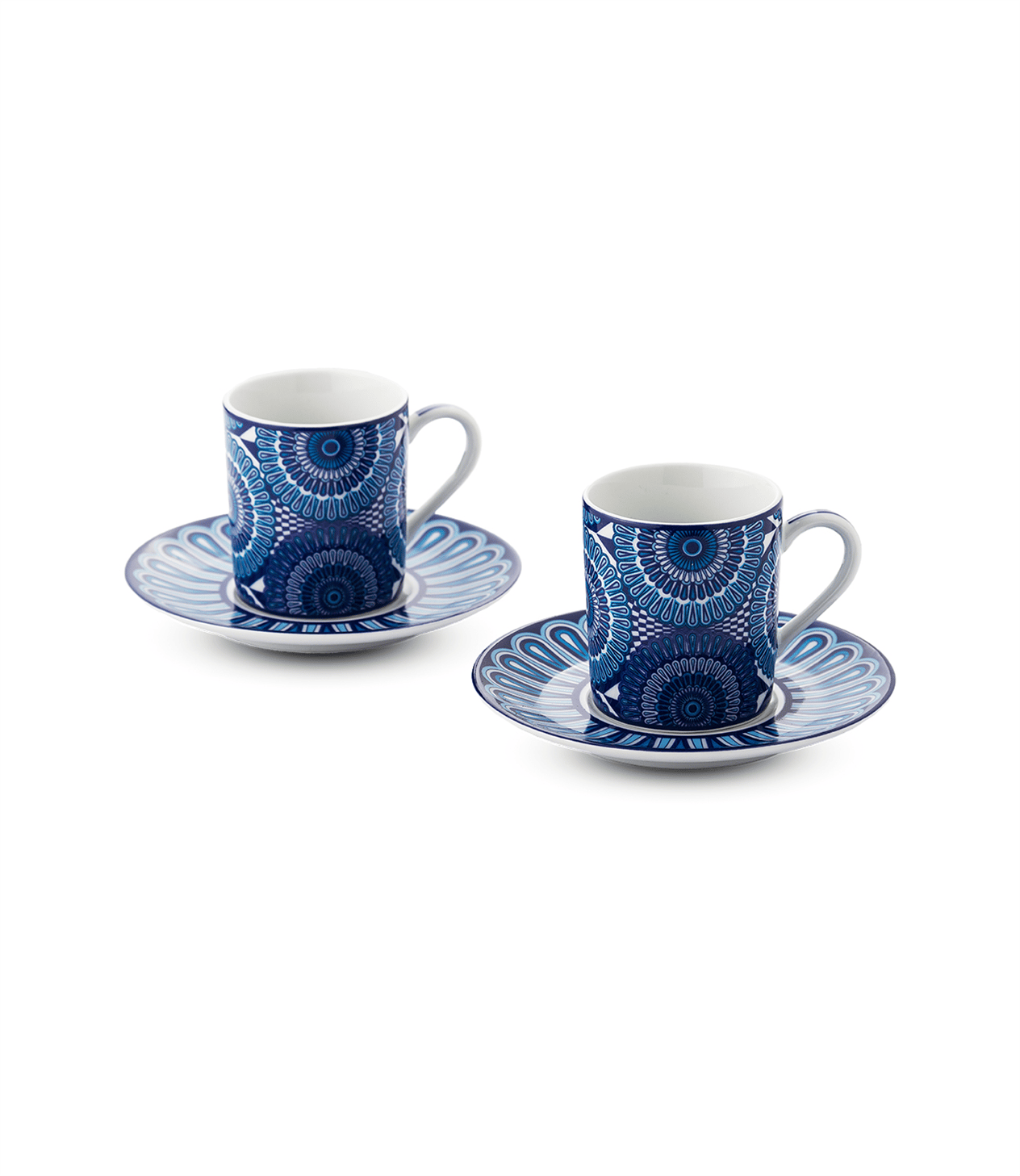 SİREN ERTAN TASARIMLI LIMITED EDITION 2'Lİ PORSELEN TÜRK KAHVESİ FİNCAN SETİ