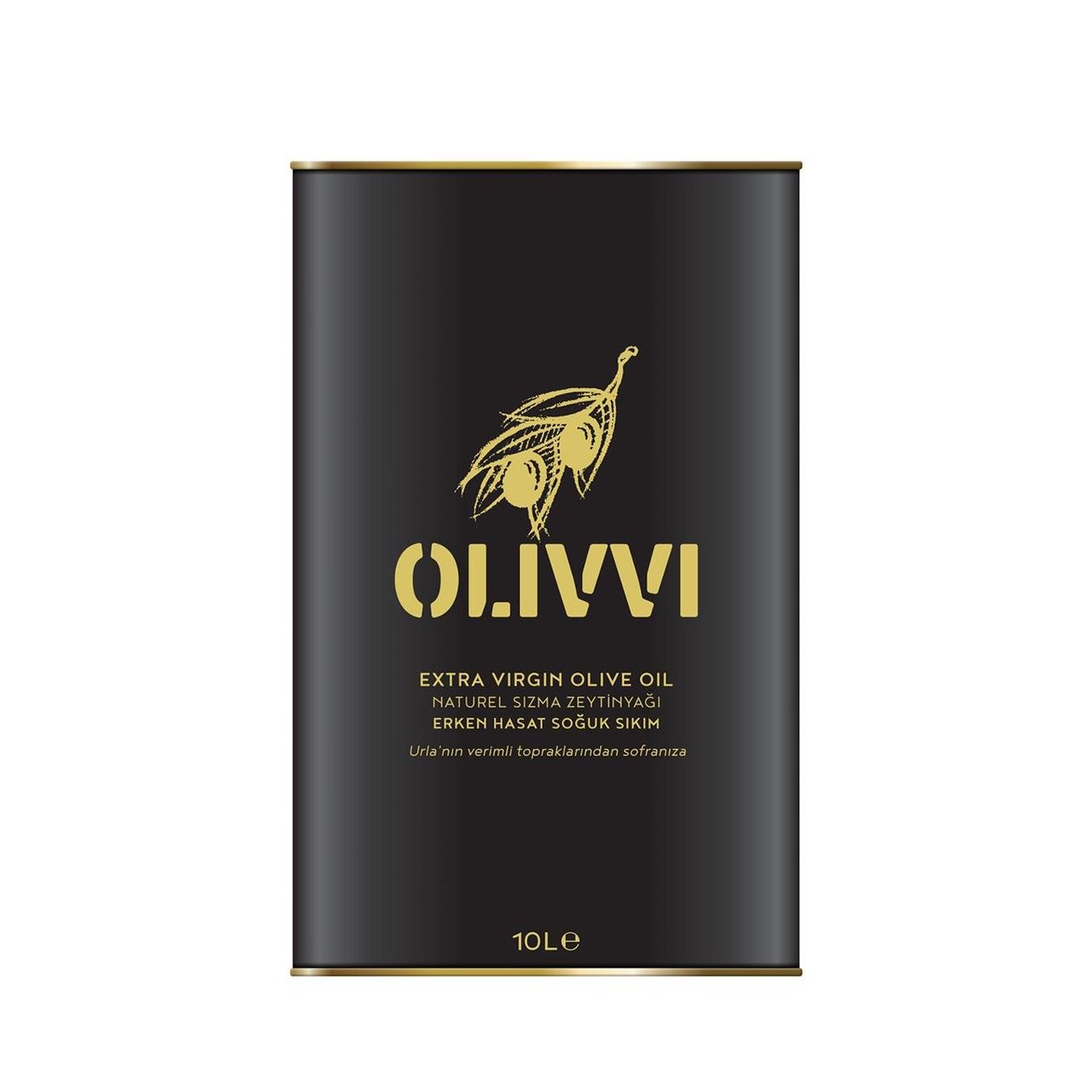 Soğuk Sıkım Sızma Zeytinyağı 10 Lt