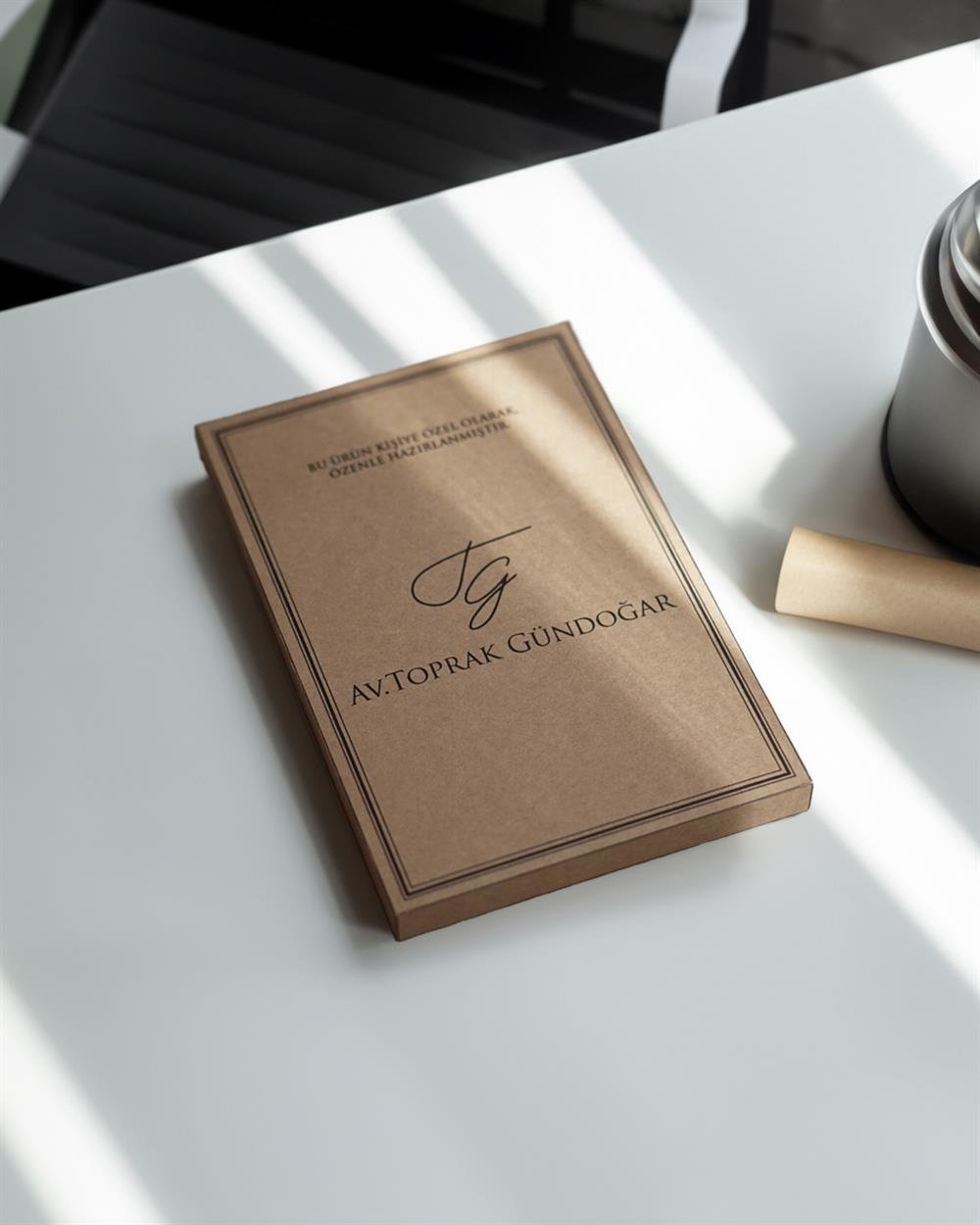 Black Royal Kişiselleştirilebilir Ciltli Defter