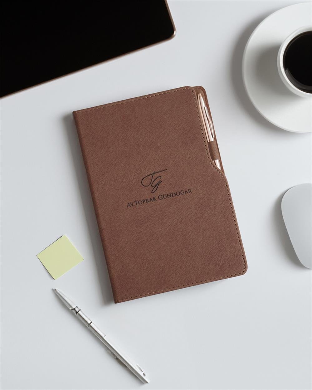 Black Royal Kişiselleştirilebilir Ciltli Defter