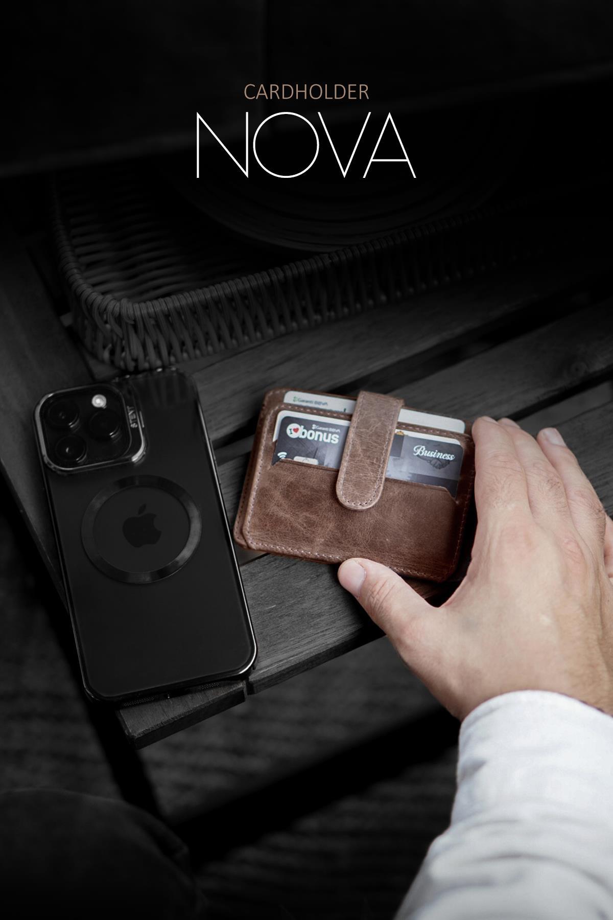 Nova - Hakiki Deri Minimal Kartlık
