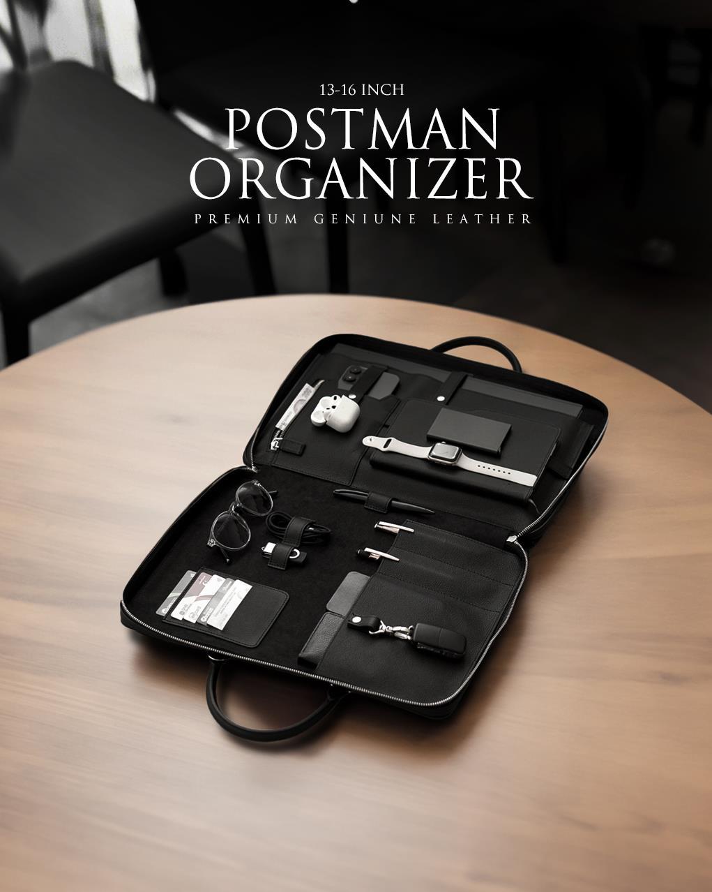 Postman Organizer - Laptop & Tablet Çantası 13-16 Inch
