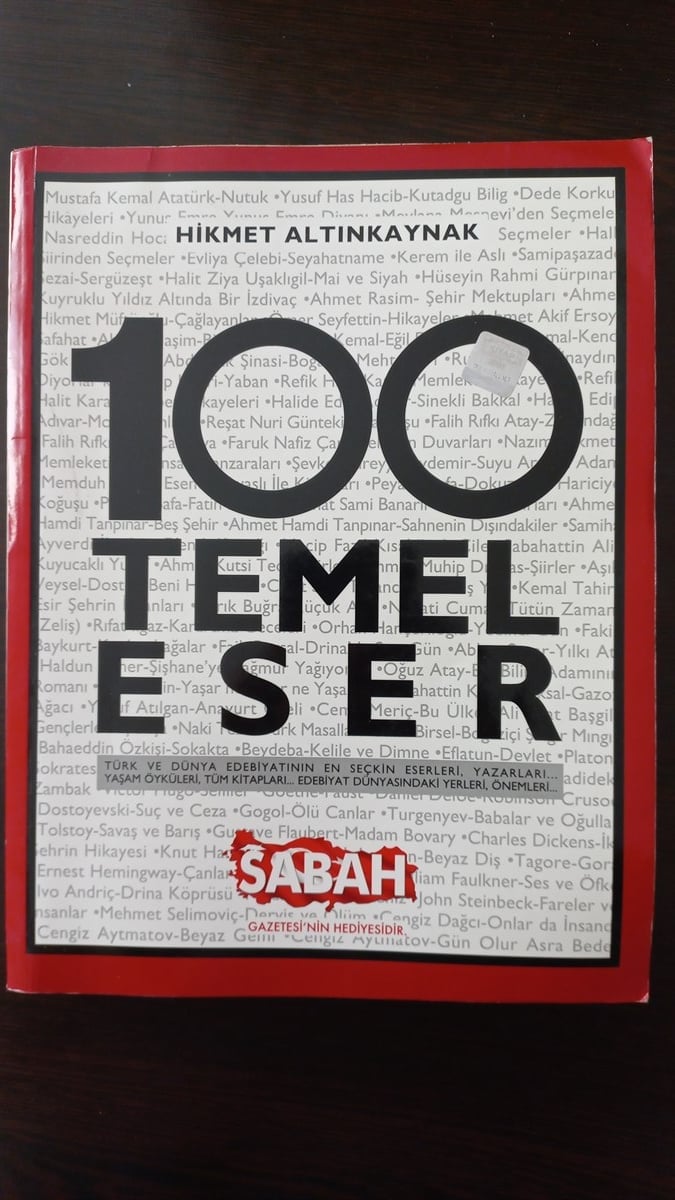 100 Temel Eser - (SAHAF) , Kolektif , Kitap Müptelası - Sahaf , 2453328823432 ,