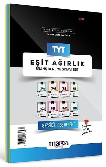 2024 TYT Eşit Ağırlık Branş Deneme Sınavı Seti 8 Fasikül 68 Deneme