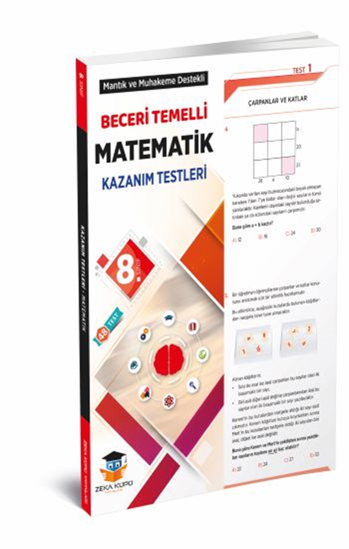 8.Sınıf Beceri Temelli Matematik Kazanım Testleri