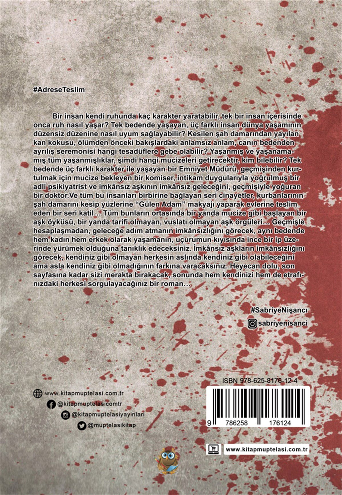 Adrese Teslim , Sabriye Nişancı , Kitap Müptelası Yayınları , 9786258176124 ,