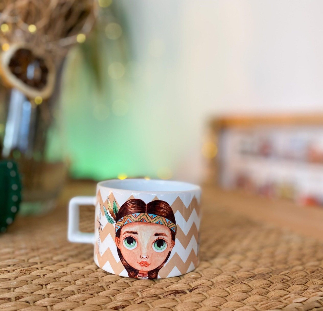 Arizo Çay Fincanı , Kıvırcık Senyorita , Kıvırcık Senyorita , 2433215373498 ,