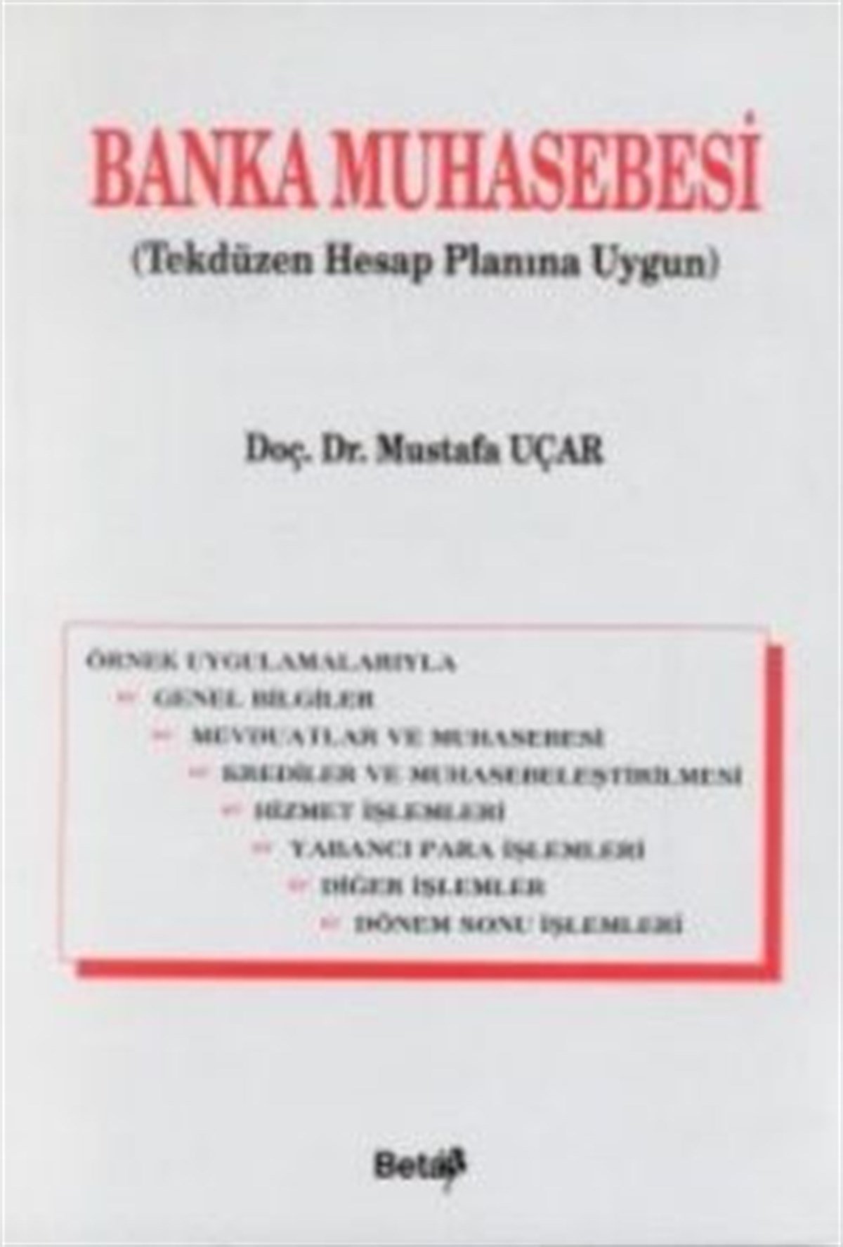 Banka Muhasebesi