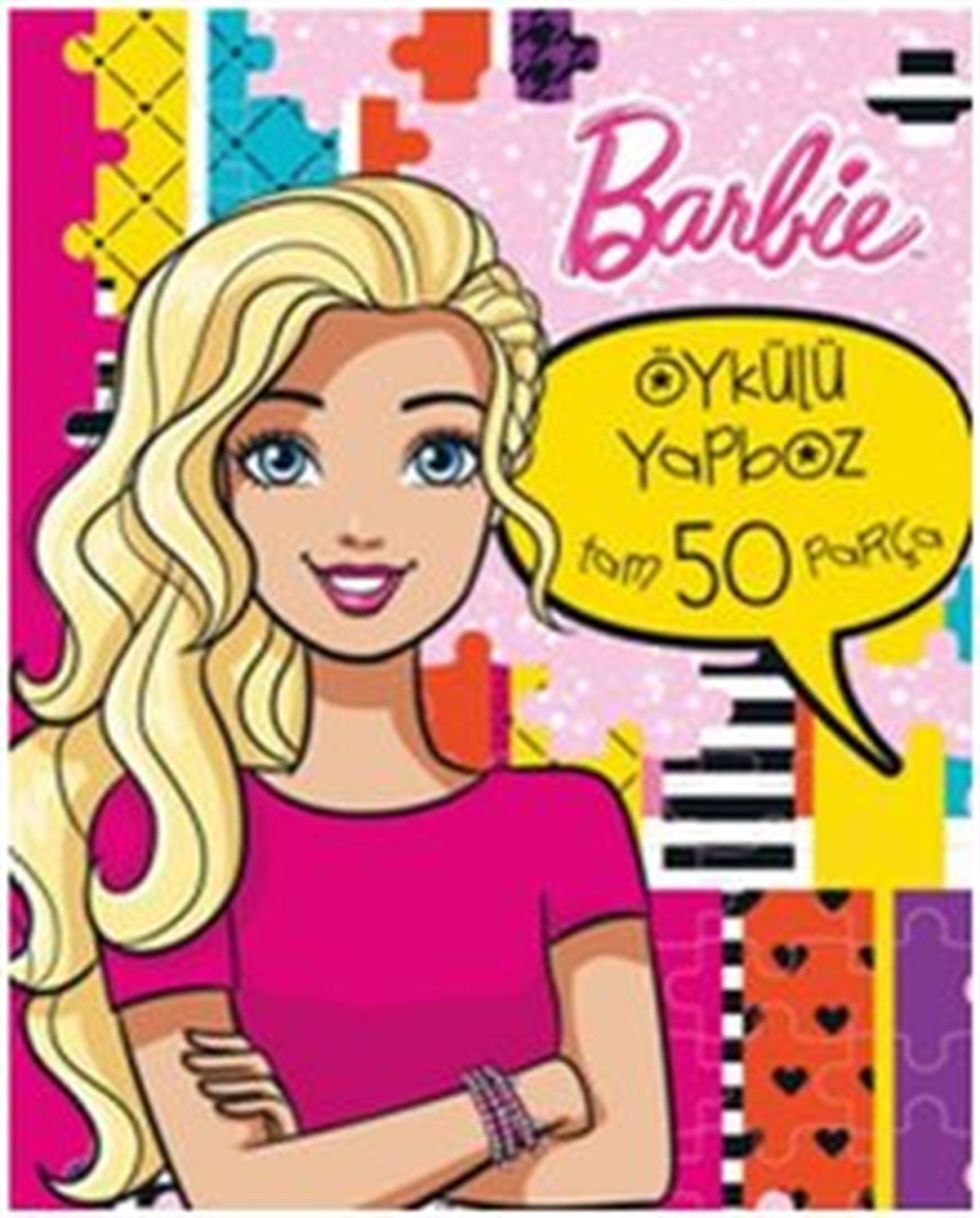 Barbie Öykülü Yapboz Kitabı