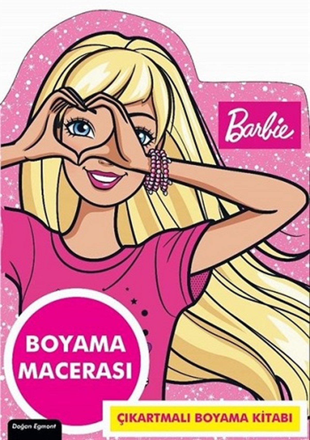 Barbie-Özel Kesimli Boyama Macerası