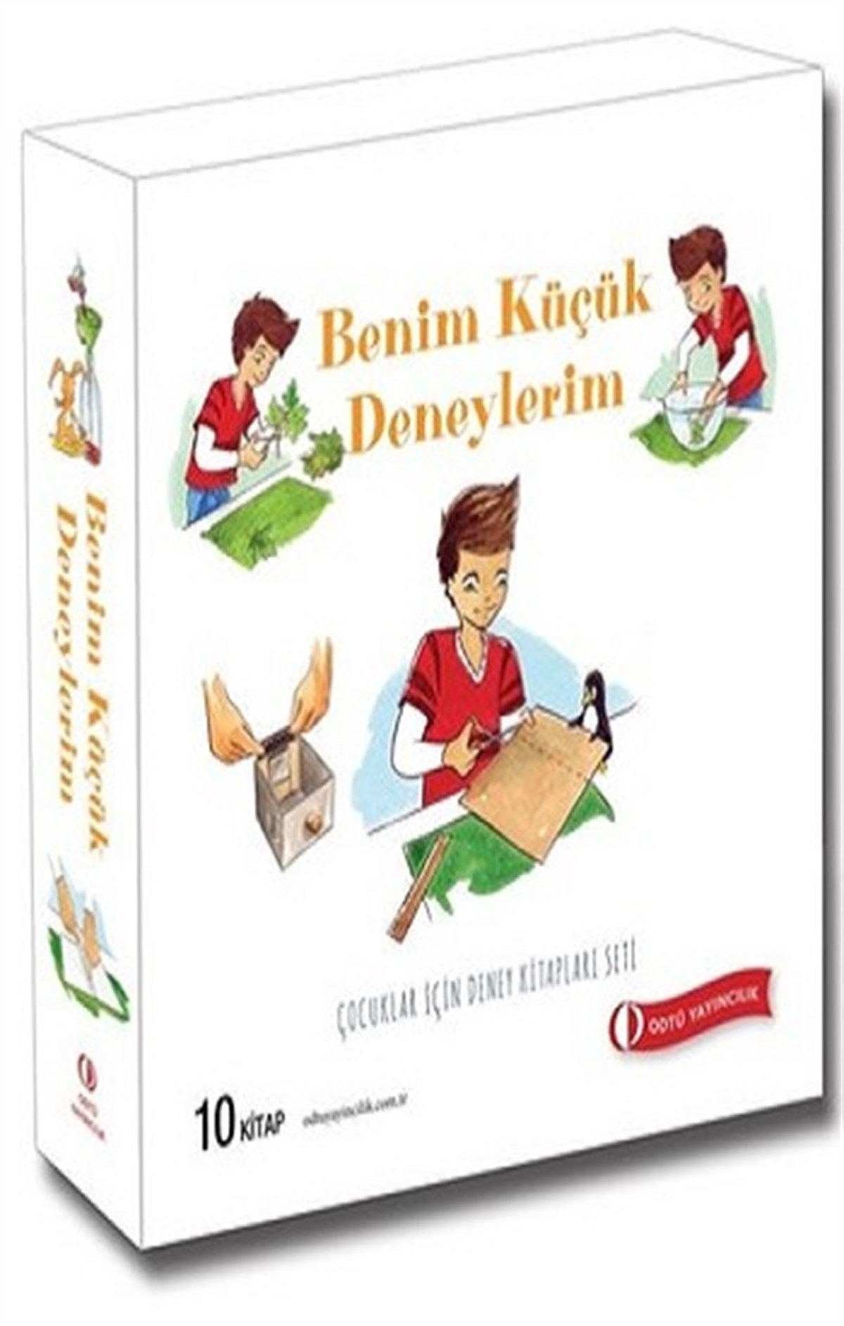 Benim küçük deneylerim, 10 kitap takım