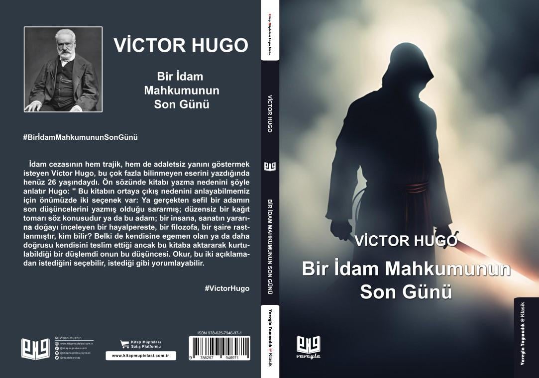 Bir İdam Mahkumunun Son Günü , Victor Hugo , Vaveyla Yayıncılık , 9786257946971 ,
