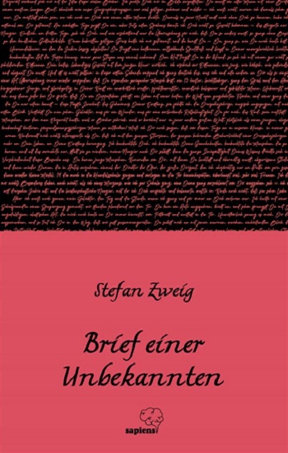 Brief einer Unbekannten / Bilinmeyen Bir Kadının Mektubu (Almanca)
