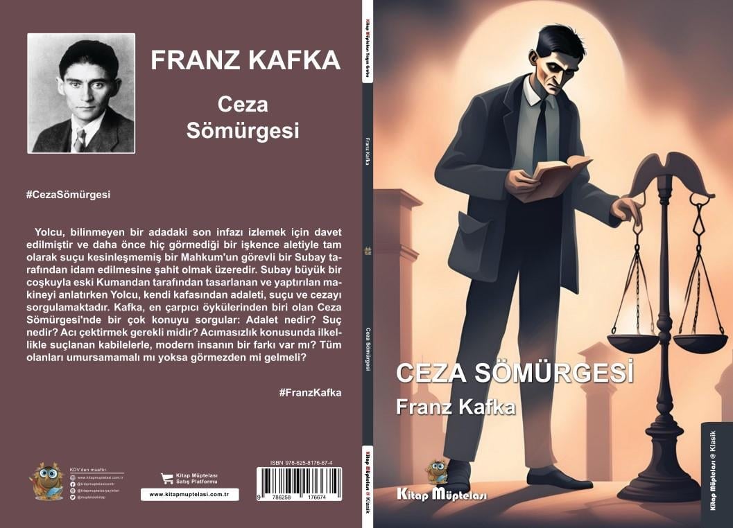 Ceza Sömürgesi , Franz Kafka , Kitap Müptelası Yayınları , 9786258176674 ,