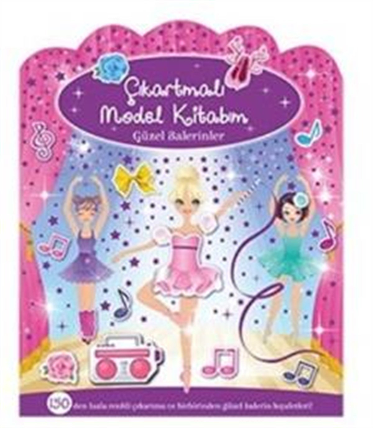 Çıkartmalı Model Kitabım - Güzel Balerinler
