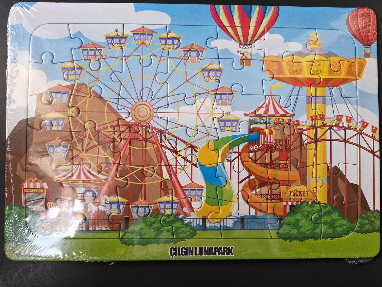 Çılgın Lunapark Puzzle , Laço Kids , Laço Kids , 8681689370350 ,