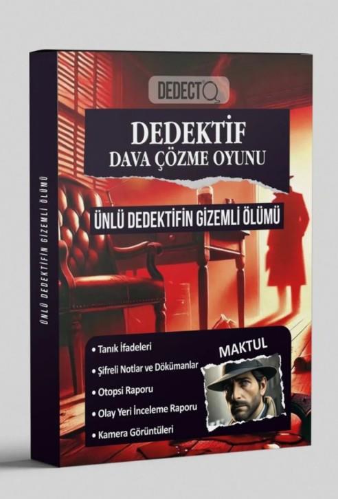 Dedektifin Ölümü - Dedektif Oyunu , Kolektif , Leopar Yayınları , 2417219673327 ,